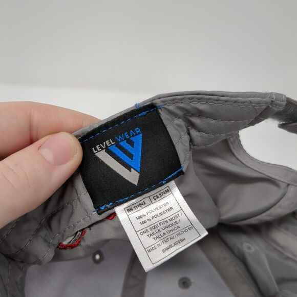 McCall Amateur 2021 Immersion Strapback Hat Gray One Size Adjustable Level Wear - Picture 9 of 9